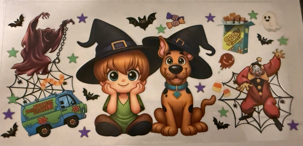 Halloween Scooby & Witch Friends Wrap