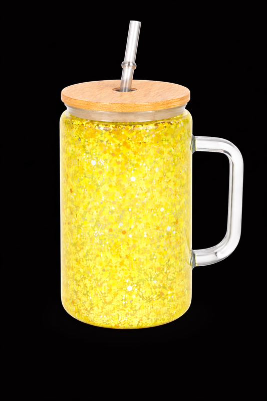 Glass Snow Globe Cups