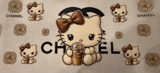 Beige Kitty Fashion Wrap