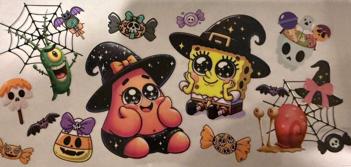 SpongeBob Halloween Friends Wrap