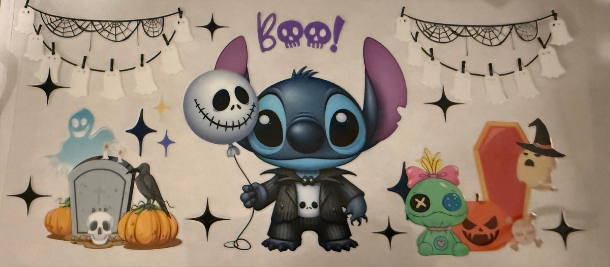 Stitch Halloween Boo Wrap