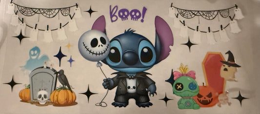 Stitch Halloween Boo Wrap