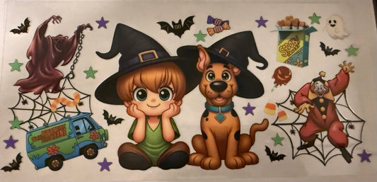 Halloween Scooby & Witch Friends Wrap