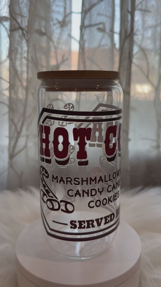 16oz Glass Cup (Sublimation Only)