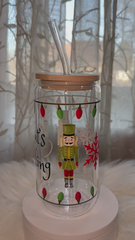 16oz Glass Cup(Sublimation Only)