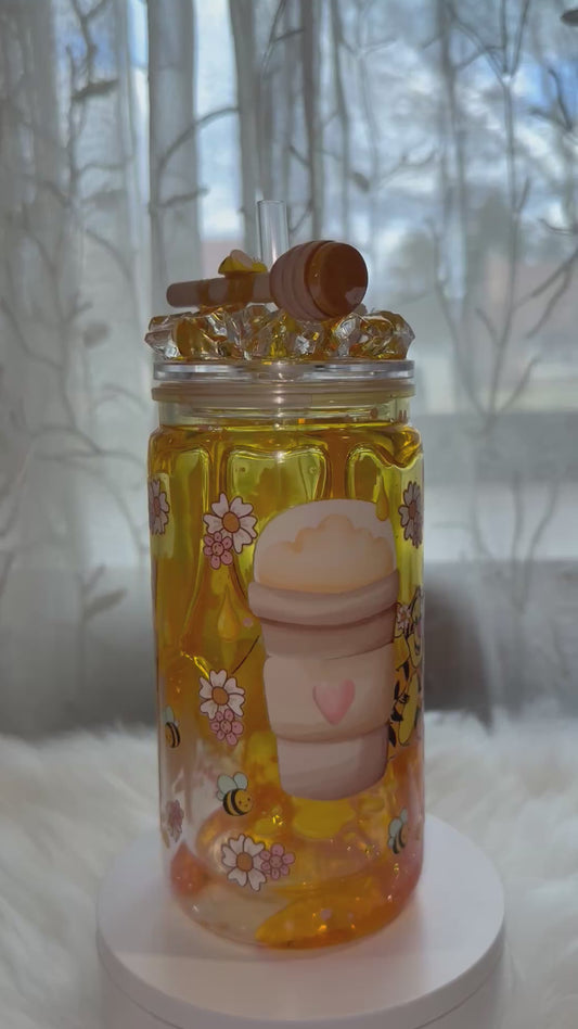 16oz Acrylic Cup (Honey Drip)